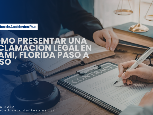 Cómo presentar una reclamación legal en Miami, Florida paso a paso