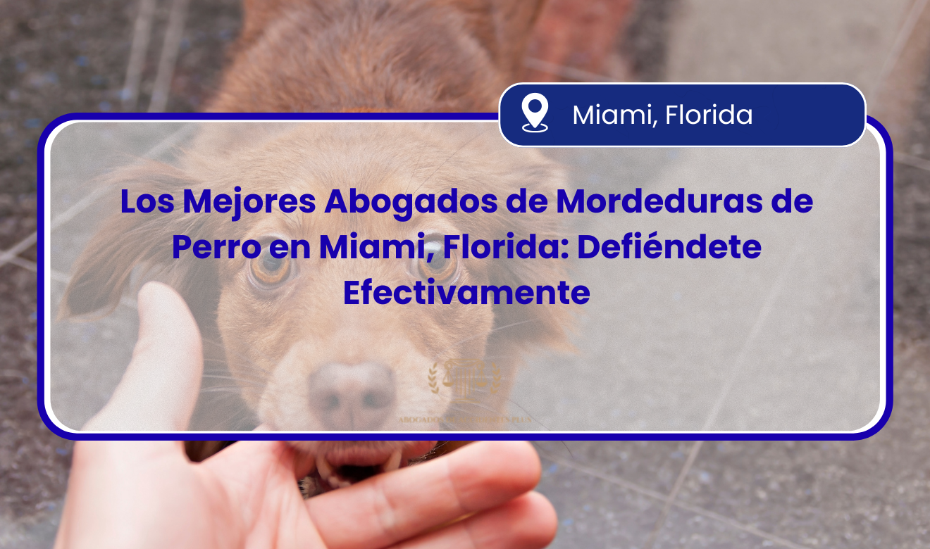 abogados de mordedura de perro en Miami, Florida
